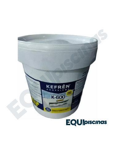 ADHESIVO (PEGAMENTO) SELLADOR PROFESIONAL PARA REVESTIMIENTOS Y PISCINAS KEFREN K-600