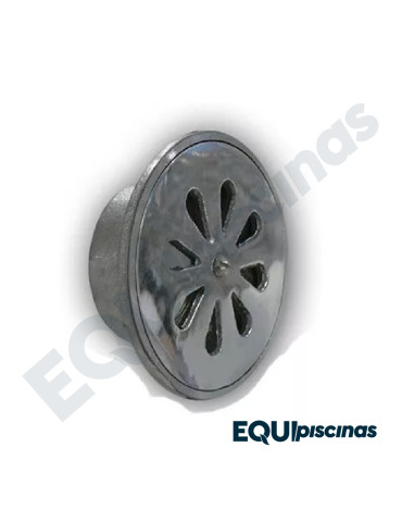 BOQUILLA DE RETORNO GRADUABLE ANDRADE POOLS 1-½" EN BRONCE CROMADO
