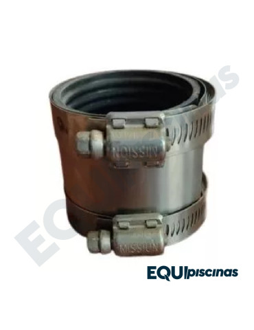 ABRAZADERA UNION PARA MANGUERAS EN ACERO INOX A316, 1- ½"