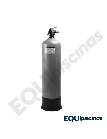 FILTRO DESBARRADOR RESIDENCIAL LECHO PROFUNDO de 16" 1,5 mts EMAUX