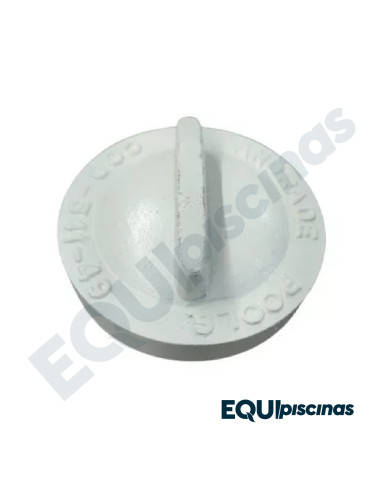 RESPUESTO TAPA EN ALUMINIO PARA TRAMPA DE PELOS BOMBA EMAUX SERIE SS