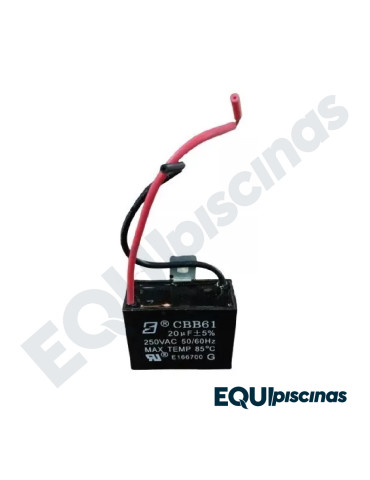 REPUESTO CAPACITOR BOMBA EMAUX DE 1/4 HP SERIE SS
