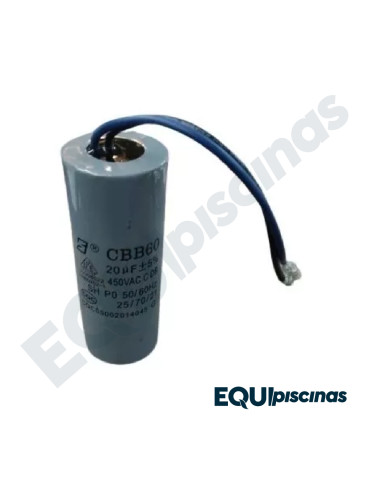 REPUESTO CAPACITOR BOMBA EMAUX DE 1/2 HP SERIE SS