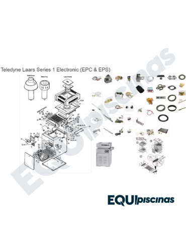 REPUESTO SENSOR LIMITE ALTO AGUA FRIA CALENTADOR TELEDYNE LAARS