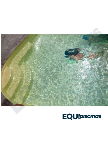 MOSAICO DE VIDRIO MEDITERRANEO 2.5X2.5cm AMBAR SERIE IRIS CAJA DE 2Mts² EZARRI (EUROPEO)