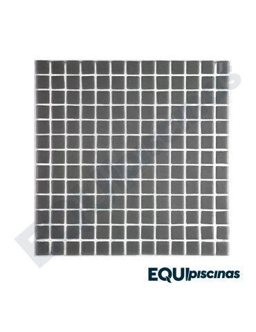 MOSAICO DE VIDRIO MEDITERRANEO 2.5X2.5cm GRIS CAJA DE 2Mts² EZARRI (EUROPEO)