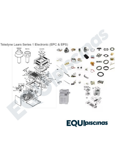 REPUESTO BORNER PILOTO PARA CALENTADOR A GAS MARCA TELEDYNE LAARS