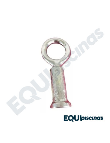 ANCLA DE CARRILERA TIPO FLUSH EN BRONCE CROMADO ANDRADE POOLS