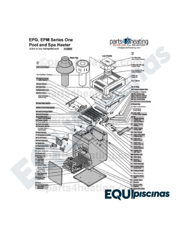 REPUESTO FALANGE 1-1/2" CALENTADOR TELEDYNE LAARS