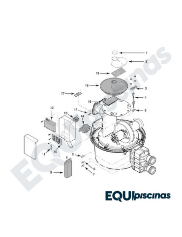 REPUESTO KIT CONVERSION LPG-300 BTU CALENTADOR STA-RITE
