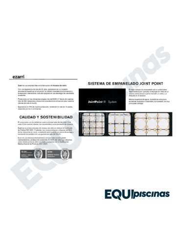 MOSAICO DE VIDRIO MEDITERRANEO 2.5X2.5cm, ROJA NIEBLA, CAJA DE 2Mts² EZARRI (EUROPEO)