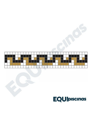 MOSAICO DE VIDRIO 2X2 CENEFA YX-07 CAJA DE 20,80 ML