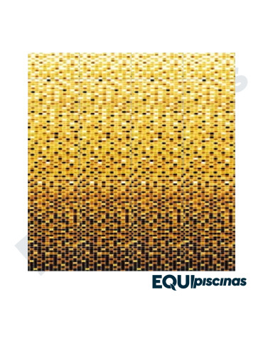 MOSAICO DE VIDRIO 2X2 DEGRADEE CAFE Nr 03 CAJA DE 2,14M²