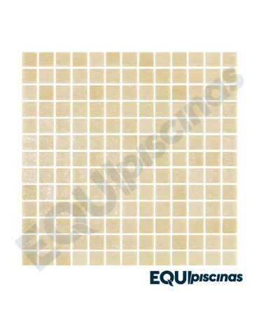 MOSAICO DE VIDRIO 2X2 MARRON CLARO (RA BROWN 01) CAJA DE 1,07M²