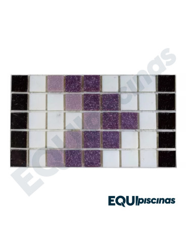 MOSAICO DE VIDRIO 2X2 CENEFA YX-01 CAJA DE 10,40ML