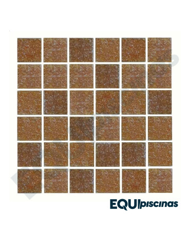 MOSAICO DE VIDRIO 2,5X2,5 PERLA 05 S/P CAJA DE 4,28M²