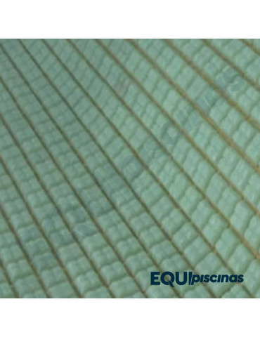 MOSAICO DE VIDRIO 1X1 (MINI) VERDE CLARO S/P CAJA DE 3,70M²