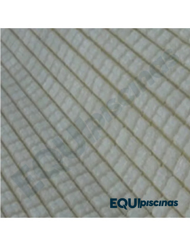 MOSAICO DE VIDRIO 1X1 (MINI) BLANCO S/P CAJA DE 3,70M²