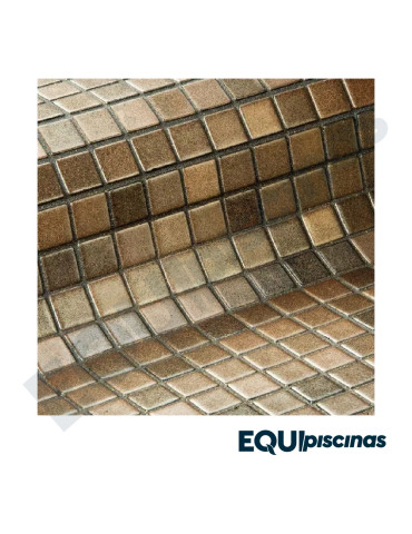 MOSAICO DE VIDRIO MEDITERRANEO 2.5X2.5cm SCORPIO SERIE SPACE CAJA DE 2Mts² EZARRI (EUROPEO)