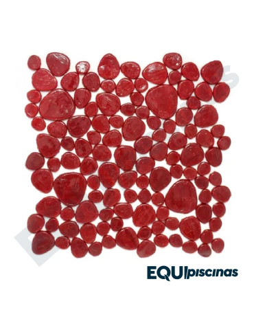 MOSAICO DE VIDRIO VITROGOTAL FUEGO CAJA 1,00 M² KOLORINES (MEXICANO)