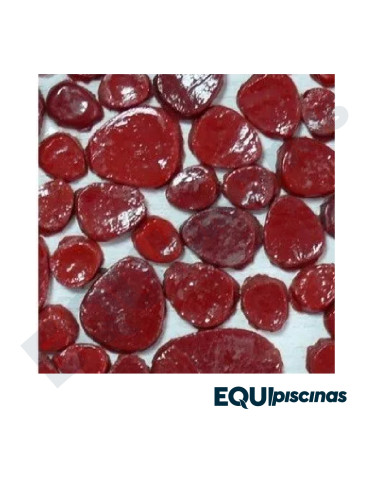 MOSAICO DE VIDRIO VITROGOTAL FUEGO CAJA 1,00 M² KOLORINES (MEXICANO)