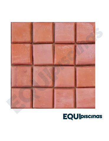 MOSAICO DE VIDRIO VENECIANO 2X2 ROSA PALIDO CAJA 4m2 KOLORINES (MEXICANO)