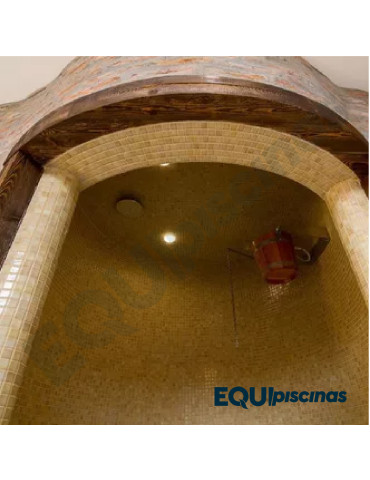 MOSAICO DE VIDRIO MEDITERRANEO 2.5X2.5cm MEZCLA WHISKY CAJA DE 2Mts² EZARRI (EUROPEO)