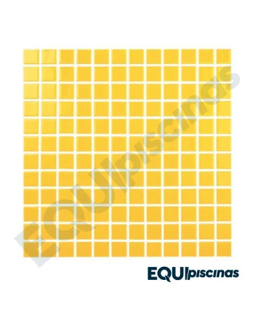 MOSAICO DE VIDRIO 2X2 AMARILLO  SUPERNOVA S/P CAJA 4,28 Mts²