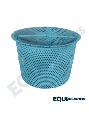 CESTA TRAMPA DE PELOS (PREFILTRO) EN ACERO INOX PARA BOMBA