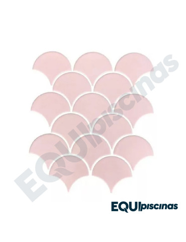 MOSAICO DE VIDRIO MEDITERRANEO SHRILA ROSA CAJA DE 2Mts² EZARRI (EUROPEO)