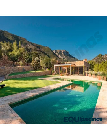 MOSAICO DE VIDRIO MEDITERRANEO 3.6X3.6 VERDE OSCURO NIEBLA CAJA DE 2Mts² EZARRI (EUROPEO)