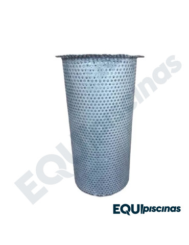 CESTA TRAMPA DE PELOS (PREFILTRO) ANDRADE POOLS 4" EN ACERO INOXIDABLE