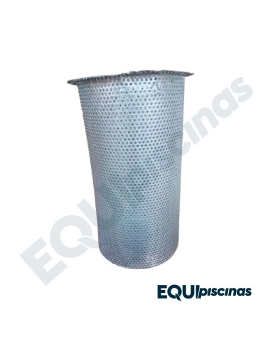 CESTA TRAMPA DE PELOS (PREFILTRO) ANDRADE POOLS 6" EN ACERO INOXIDABLE