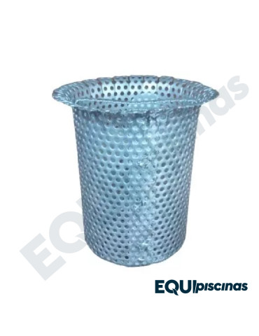 CESTA TRAMPA DE PELOS (PREFILTRO) EN ACERO INOX PARA BOMBA HIDRAL
