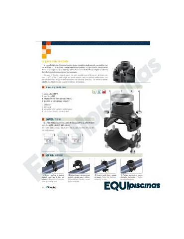 TEE COLLARIN BISAGRA HIDROTEN 160X63