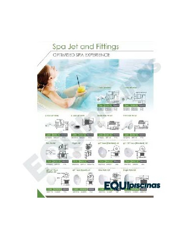 REGULADOR DE AIRE PARA SPAS (JACUZZYS) Y PISCINAS EMAUX