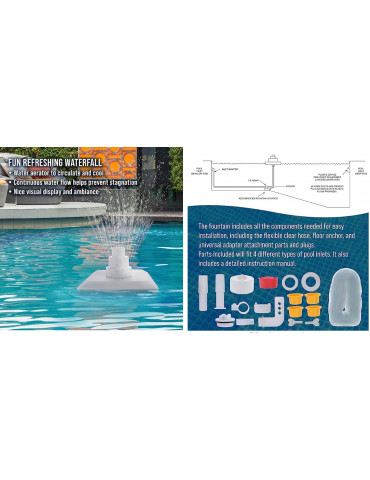 SURTIDOR TIPO FUENTE GRIEGA FLOTANTE KOKIDO K384