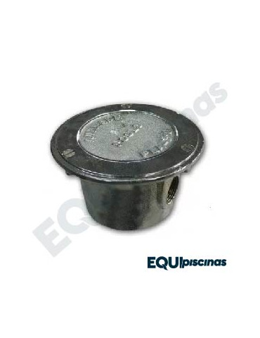 CAJA DE EMPALME PARA CONEXION ELECTRICA EN BRONCE CROMADO MARCA ANDRADE POOLS