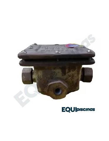 CAJA DE EMPALME SUMERGIBLE DE 2 SALIDAS EN BRONCE MARCA ANDRADE POOLS