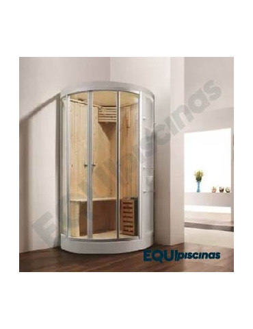 CABINA SAUNA ANDRADE POOLS 90X90X215 M-8259