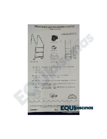 ANCLA PARA ESCALERA EN BRONCE ANDRADE POOLS