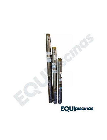 BOMBA SUMERGIBLE POZO PROFUNDO PSH 5 HP 380V EN ACERO INOX