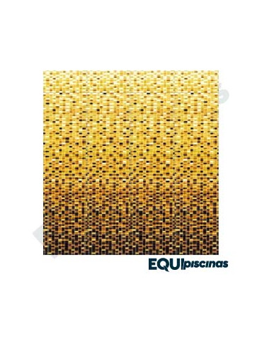 MOSAICO DE VIDRIO 2X2 DEGRADEE CAFE Nr 02 CAJA DE 2,14M²