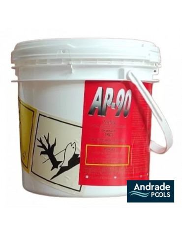 TRICHLORO GRANULADO ESTABILIZADO Y CONCENTRADO AL 90% ENVASE PLASTICO DE 5 KGS