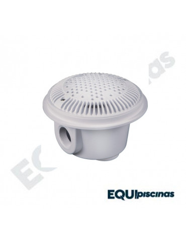 TANQUILLA DE FONDO HAYWARD ANTIVORTEX DIAMETRO 8" EN PLASTICO ABS