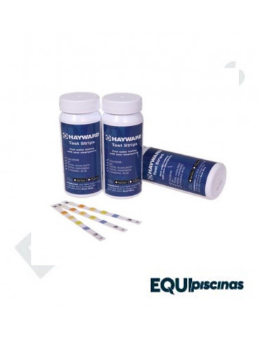 KIT DE 50 TIRAS (CINTAS) INTELIGENTES TEST PROBADOR DE CLORO Y pH HAYWARD