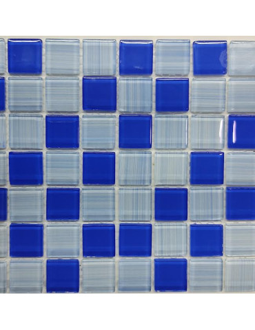 MOSAICO DE VIDRIO CH. HOMEE RM04 2,3X2,3 S/M (CJ/2M2)