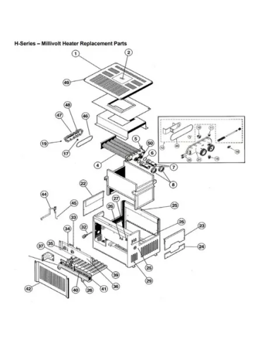 Repuesto Calentador Piscina Hayward Thermistor Hseries