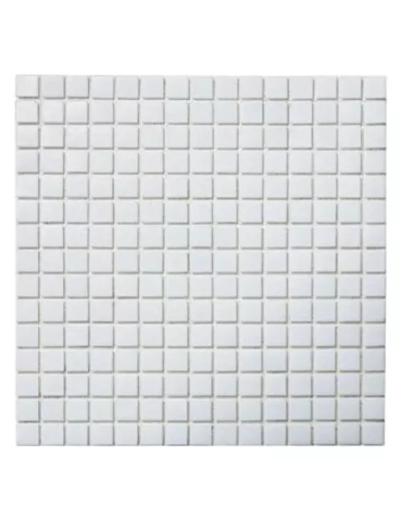 Mosaico Vidrio Blanco-01 Piscina 2x2 Caja  2.14mts²