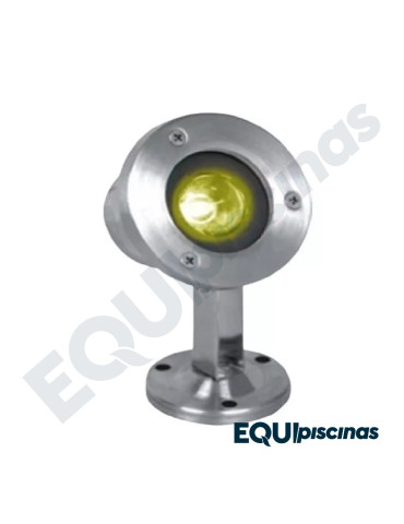 Reflector C/base, Led-1 1w, Azul 12v AP